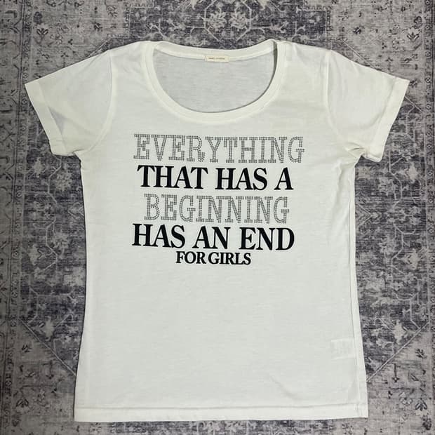 00's Y2K Lettering T-shirts