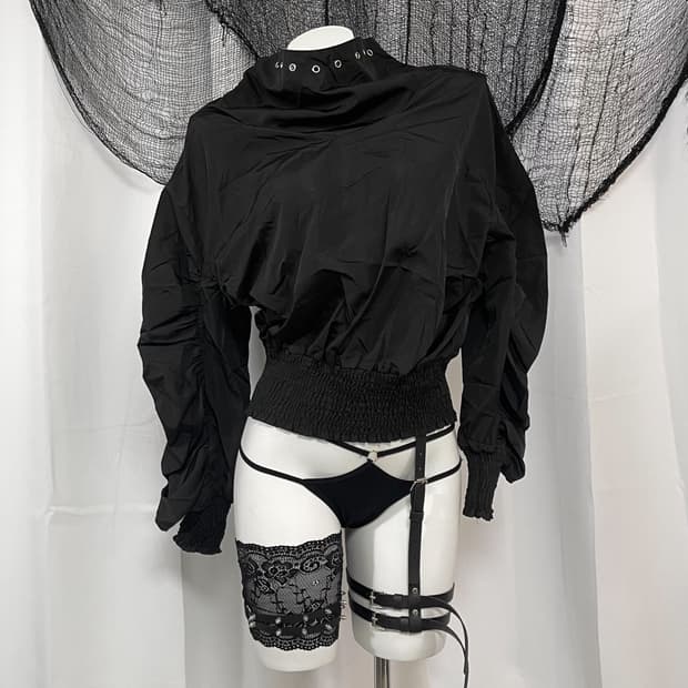 black blouse