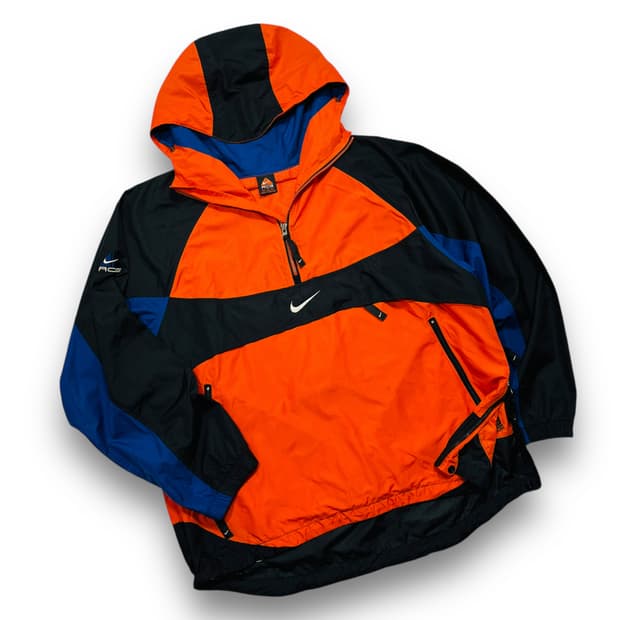 나이키 90s ACG 스우시 로고 올드스쿨 빈티지 아노락