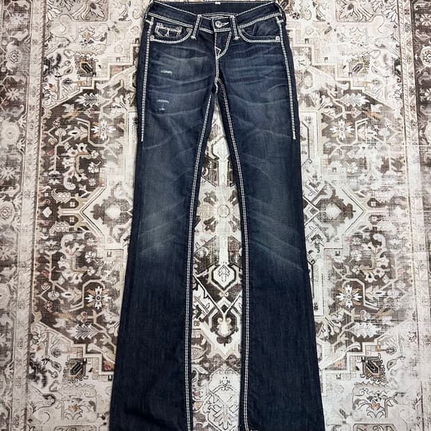 True Religion bootscut indigo denim