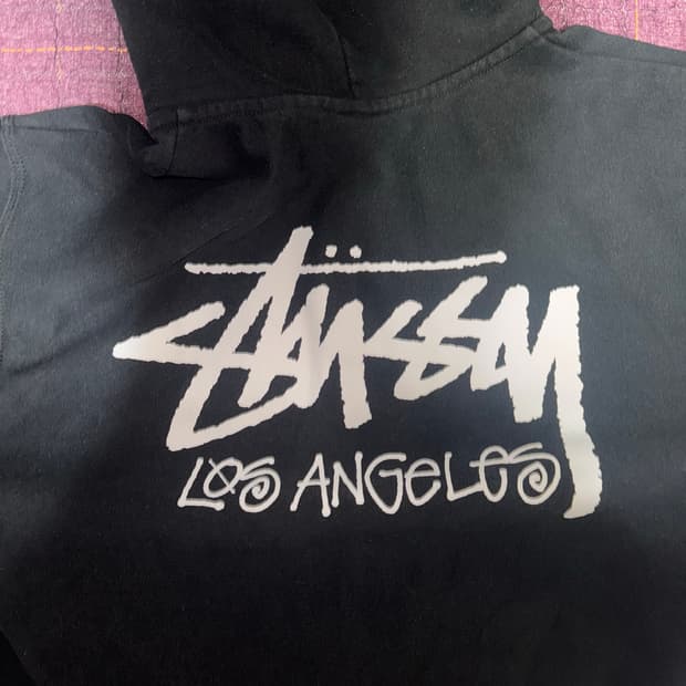 스투시 로스앤젤레스 후드집업