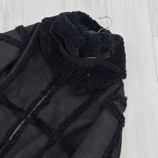 퍼버즈 시어링 무스탕 자켓