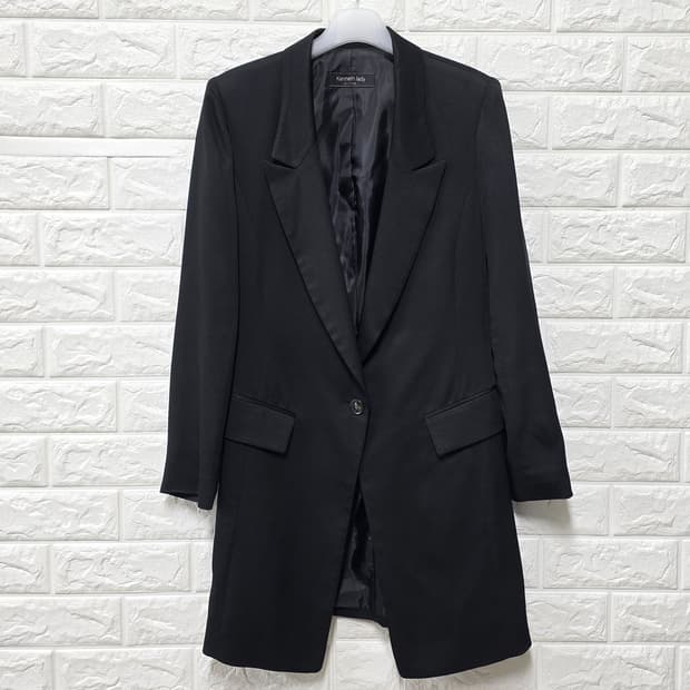 택배) S 케네스 레이디 블랙 코트