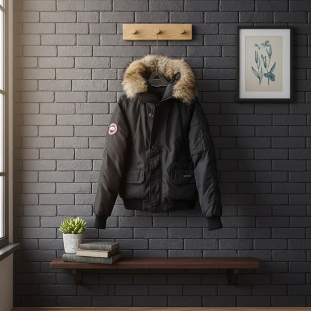 캐나다구스 칠리왁 봄버 블랙 48