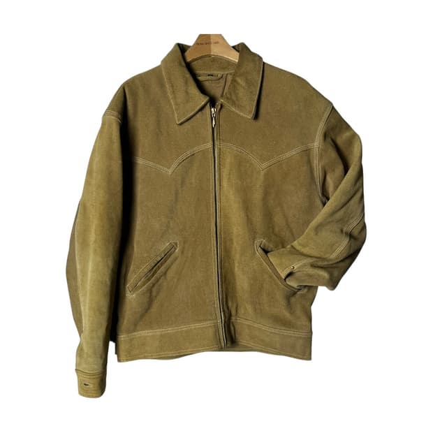 [Kearney House] 카우스킨 스웨이드 웨스턴 자켓