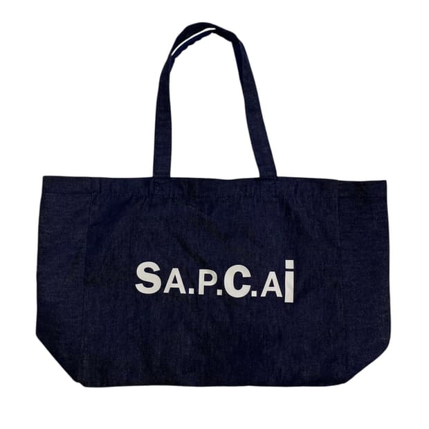 S.A.P.C.Ai 데님 쇼퍼백