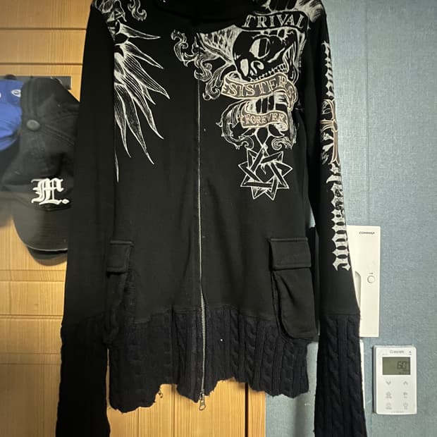 글리츠 펑크 고스 집업