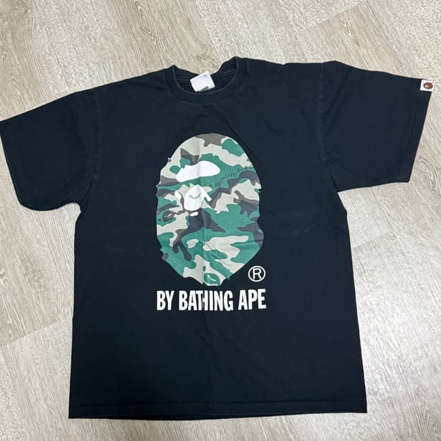 베이프 반팔 바이 베이씽 에이프 bape