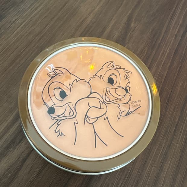 디즈니 칩앤데일 마그넷 틴케이스 원형