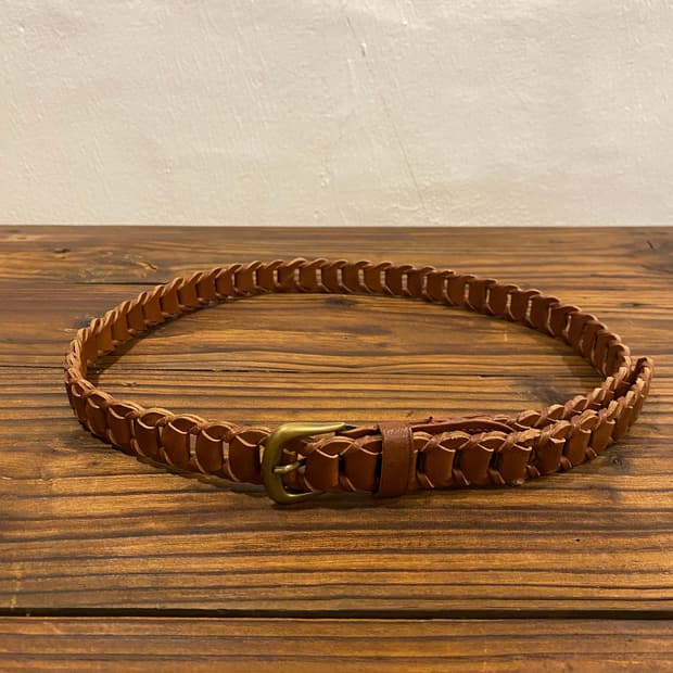 빈티지 웨스턴 가죽 벨트 (25875)