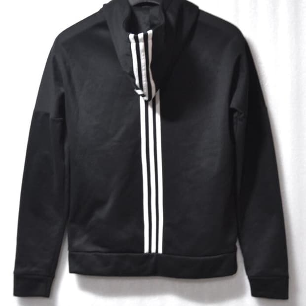 아디다스/남성기모후드풀집업자켓(사이즈95)