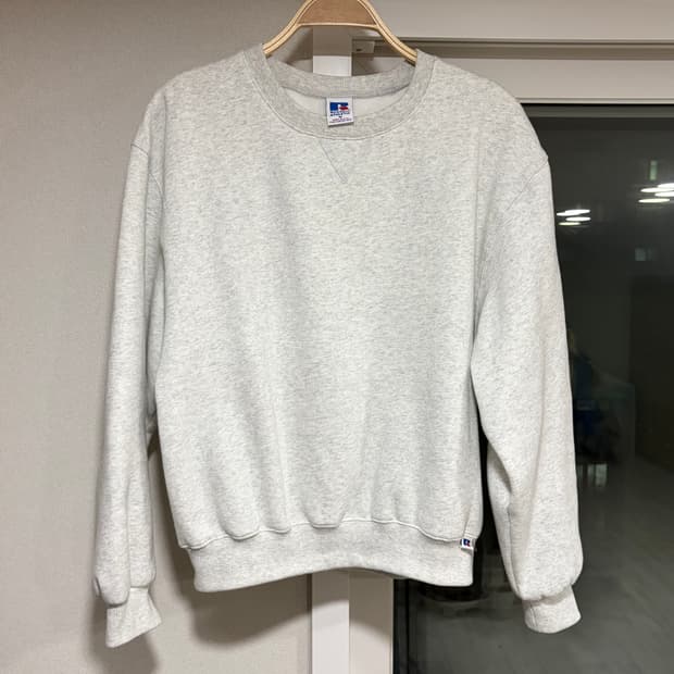 90s 러셀에슬레틱 그레이 스웻셔츠 맨투맨 