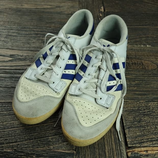 [아디다스] 빈티지 포럼 아이보리 블루 M18896