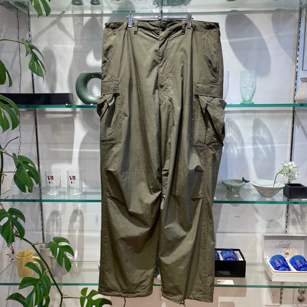 카미야 nylon cargo pants