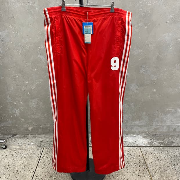 [L] 00s Adidas 아디다스 오리지널 와이드 나일론 트랙팬츠