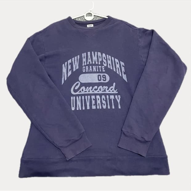 LAB-WORKS 빈티지 맨투맨 M