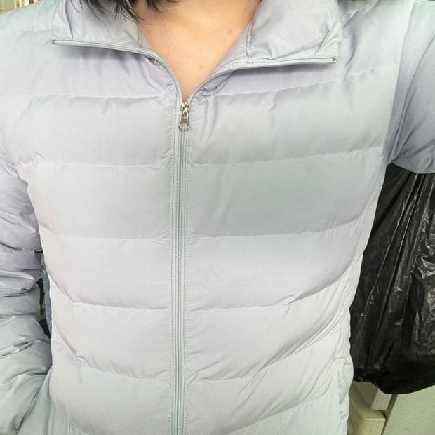 지초이 패딩 jichoi 그레이 1사이즈