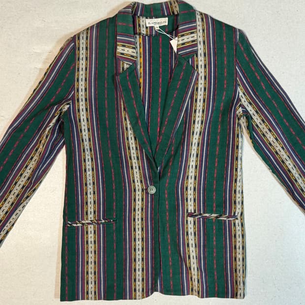 90s 네이티브 아메리칸 무늬 made in usa 블레이져 자켓