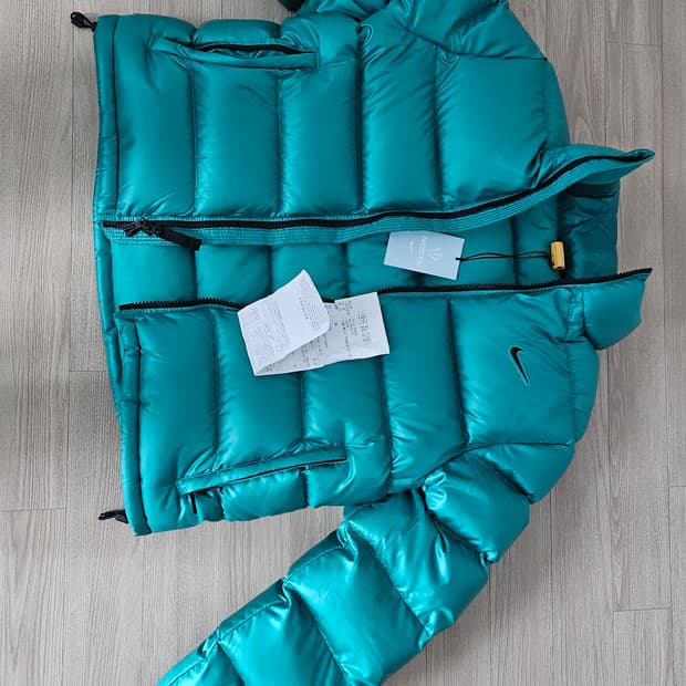 녹타 패딩 초록 L