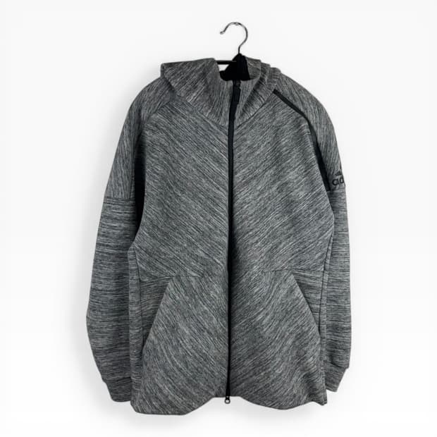 (무료배송)105) 아디다스 ZNE 로드 트립 후드 집업 그레이