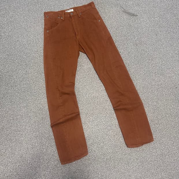 리바이스 브라운 데님팬츠