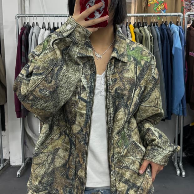 슈프림 23FW 몰스킨 리얼트리 워크자켓