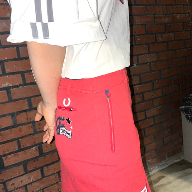 Phantom Project_ Red short skirt🍒