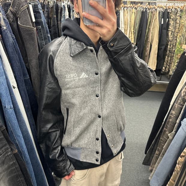 AIREY CUSTOMIZING 울 바시티 자켓