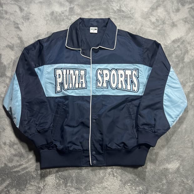 푸마 올드스쿨 블루종 코치자켓