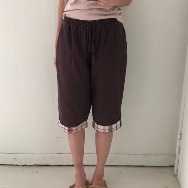 일본빈티지 모리 7부바지