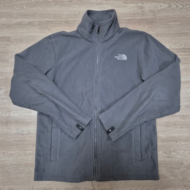 노스페이스 로고 플리스 후리스 자켓 S(90)
