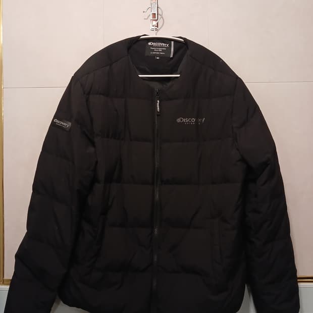 디스커버리 정품 남성 경량 패딩 105 사이즈