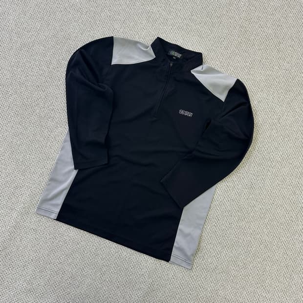 105 코오롱스포츠 반집업 긴팔 0428D