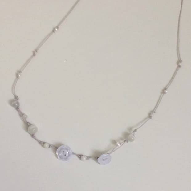 매듭목걸이 비즈목걸이