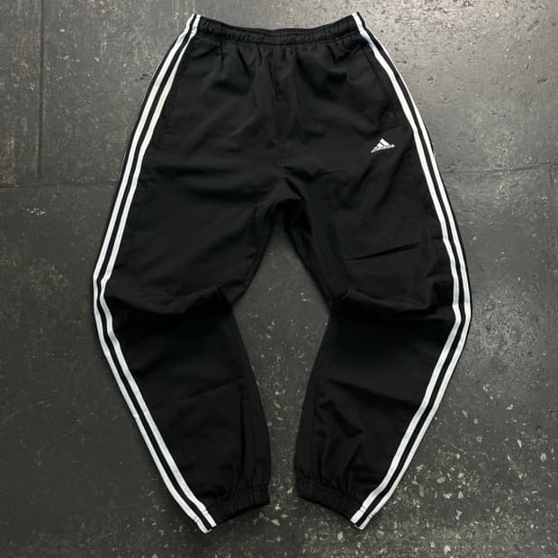 100 아디다스 사이드 스냅 나일론 팬츠 