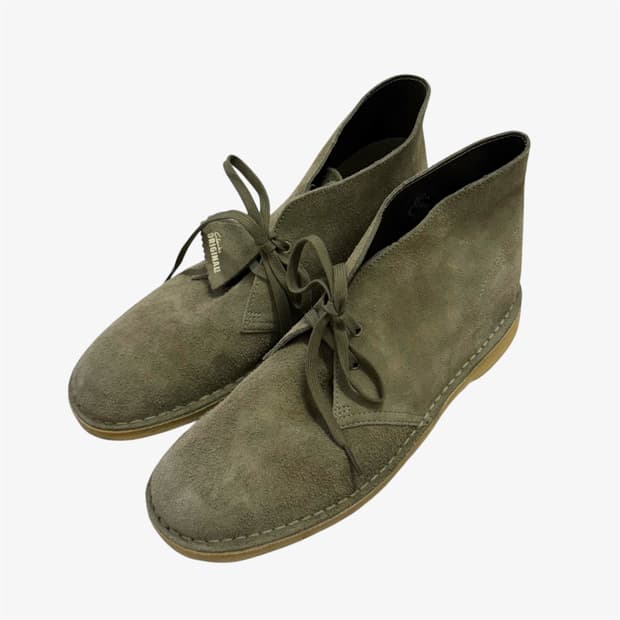 (290)클락스 데저트부츠 스웨이드 카키