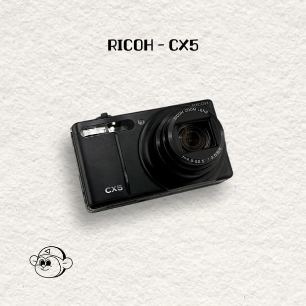 [💖리코 감성] 리코 RICOH CX5 레트로 디지털 카메라