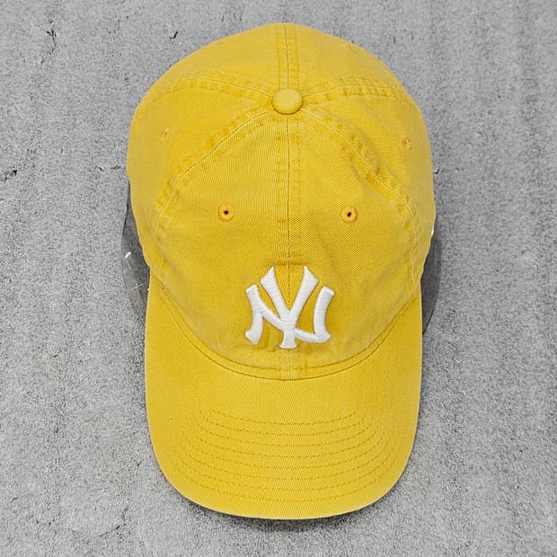 뉴에라 정품 MLB 뉴욕 양키스 볼캡 옐로우