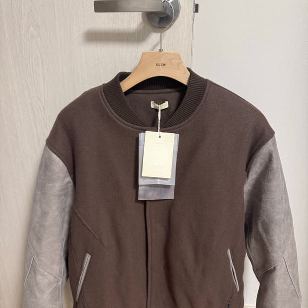 XLIM ep.8 바시티 자켓 브라운 M 새상품