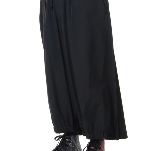 요지 야마모토 뿌르옴므 19ss 카라스팬츠