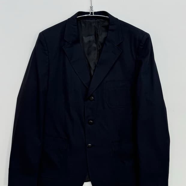 ZARA 3버튼 블레이져 다크 네이비