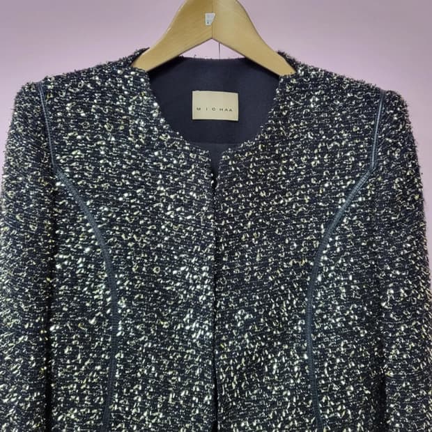 미샤 트위드 자켓 55