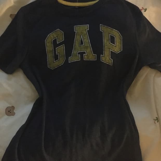 GAP 반팔티 네이비
