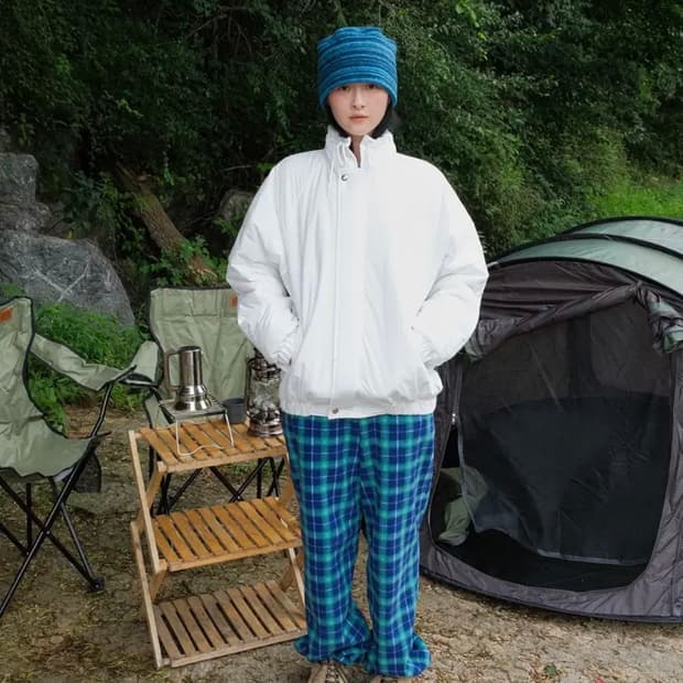 pesto padded collar jacket 패딩 자켓