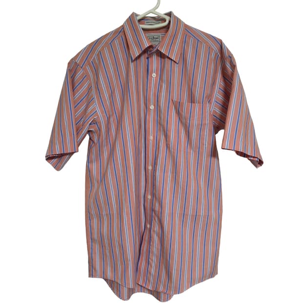 엘엘빈(L.L.Bean) 스트라이프 레귤러핏 반팔 셔츠 (S)