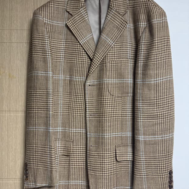 폴로 랄프로렌 체크 자켓