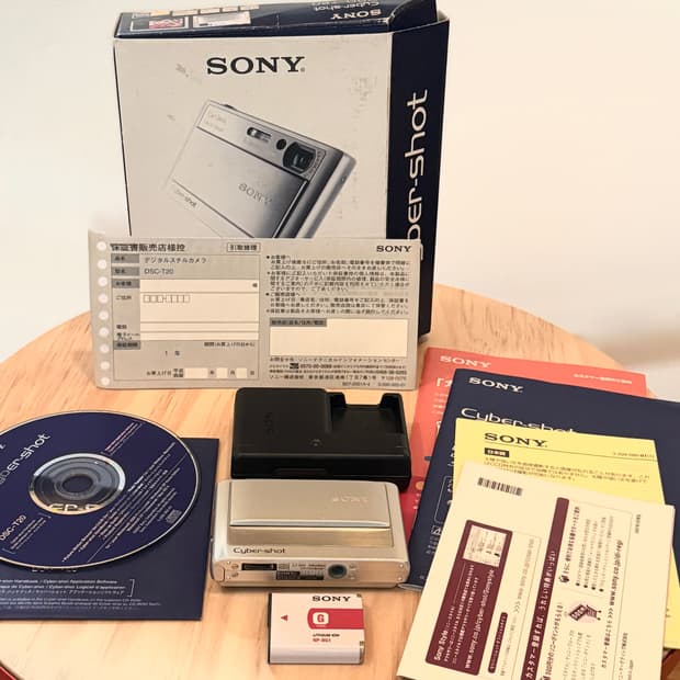 ⭐︎최상급⭐︎SONY Cyber-shot DSC-T20 실버