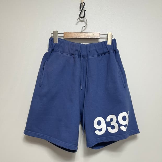 아카이브 볼드 네이비 컬러 939 스웻팬츠 반바지 L