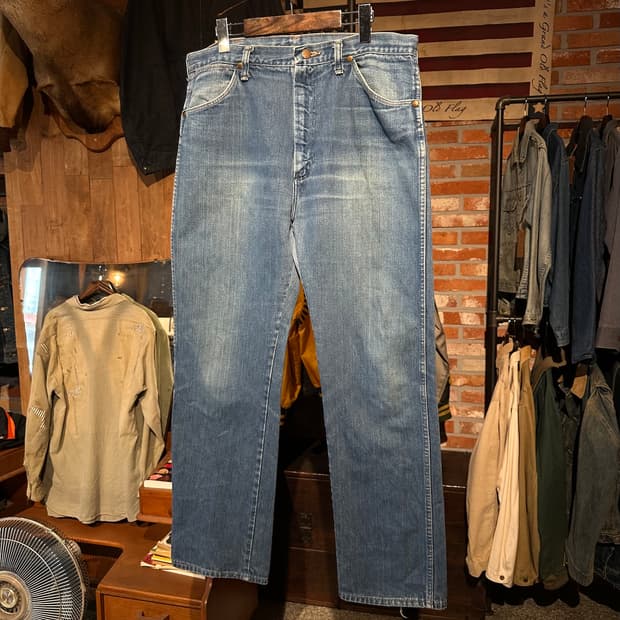 70s USA 빈티지 랭글러 13MWZ 데님 팬츠