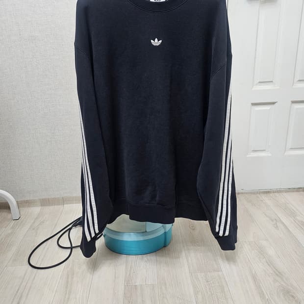 (115)3XL ☆초대장급☆ 아디다스 파이어버드 [검흰] 맨투맨긴팔티